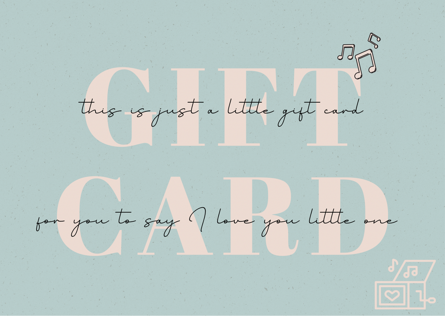 Wooderful World Gift Card