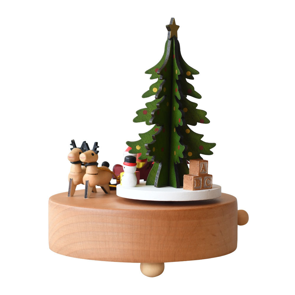 Wooderful Christmas Music Box