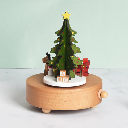 Wooderful Christmas Music Box